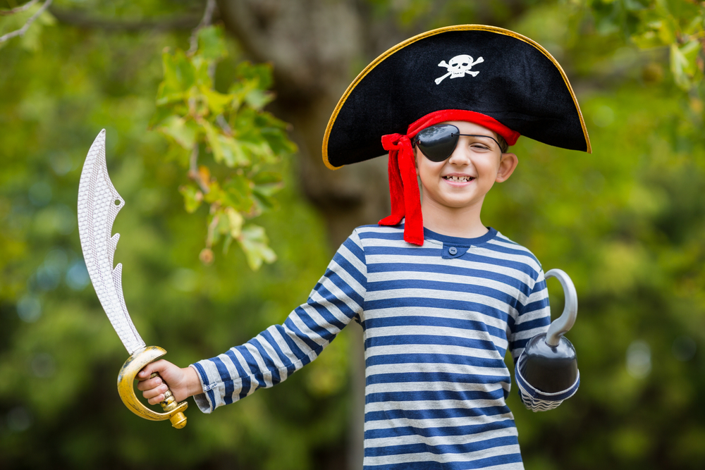 Qué utilidad tenía el parche de pirata? 